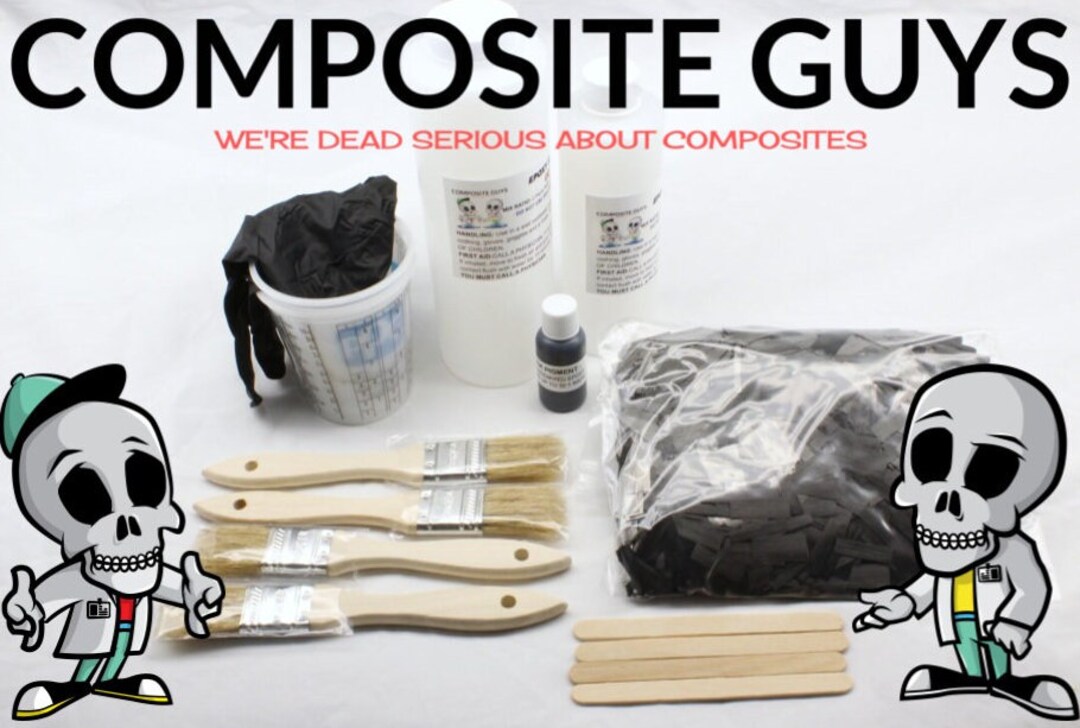 DIY Carbon Fiber Kit With Half Pound of Real Chopped Carbon