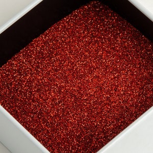 Fireman&#39;s Kiss || Ultra Fine  Polyester Glitter, Opaque, Solvent Resistant