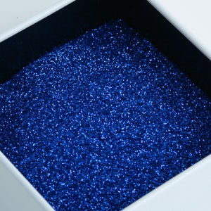 Prom || Fine Glitter || Polyester Glitter || Solvent Resistant || Blue Glitter
