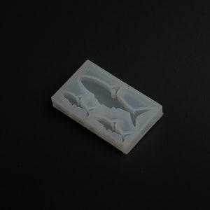 Shark Family Mold || Silicone Mold || animal mold || Family Mold