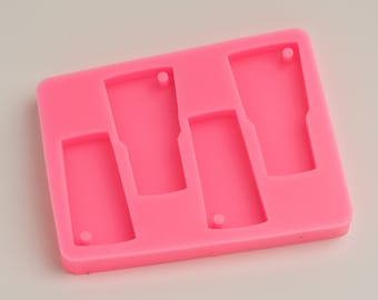 || de moule Tumbler 4 en 1 || de moulage en silicone Moule de porte-clés