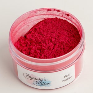 Pink Passion || Mica Powder || Pink with hue of Red Color