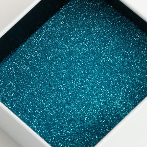 Ocean Blue || Ultra Fine Polyester Glitter, Opaque, Solvent Resistant