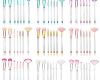 Lege invulbare make-upborstels || Glitterborstels || DIY-borstels