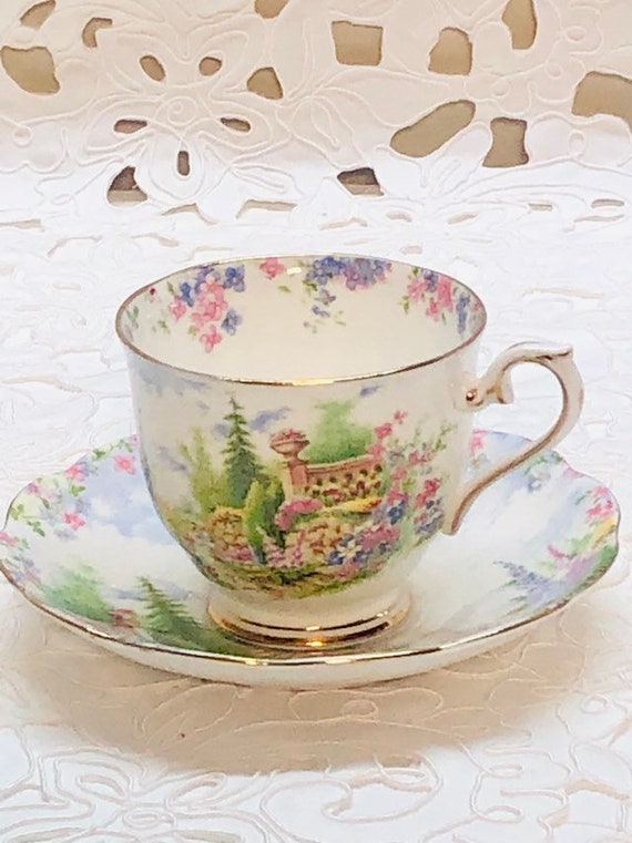 Royal Albert Kentish Rockery Vintage Tea Cup Set - Etsy