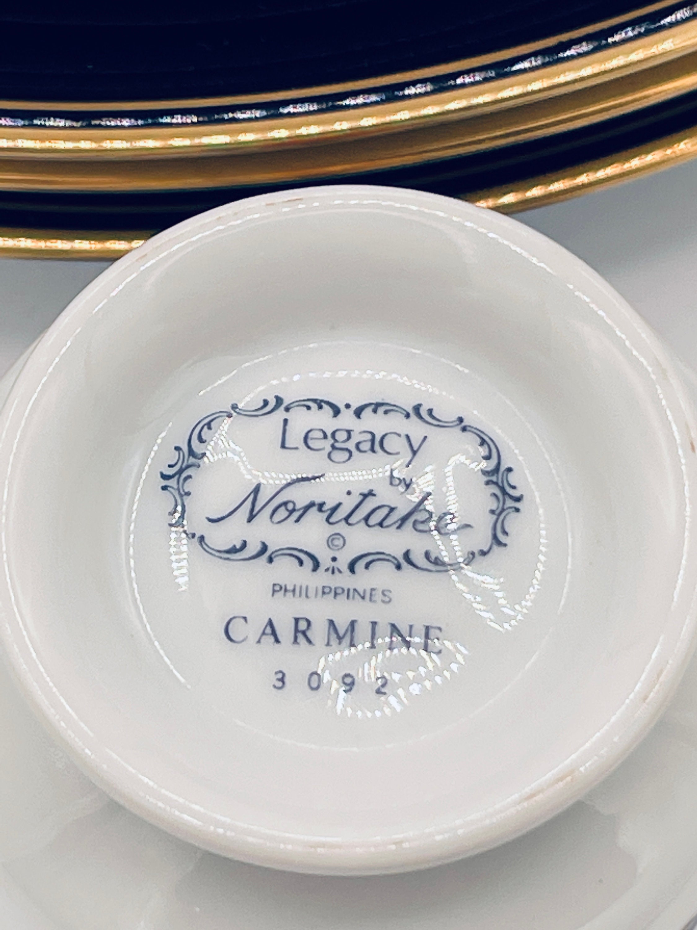 Noritake, Legacy, Carmine, Vintage, 4-5 Piece Dinner Sets or Full