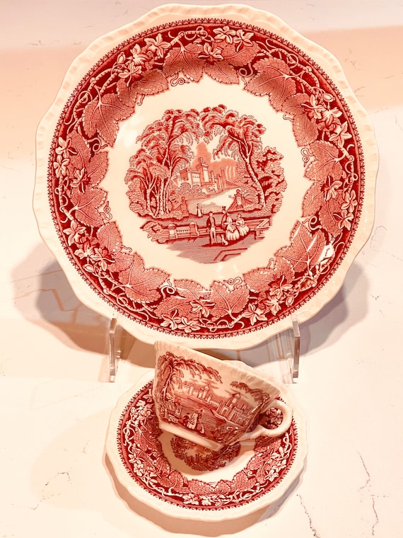 MASON'S ENGLAND イギリス アンティーク デザートプレート 皿