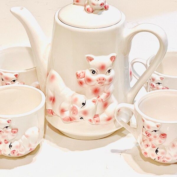 Animal Tea Set Etsy
