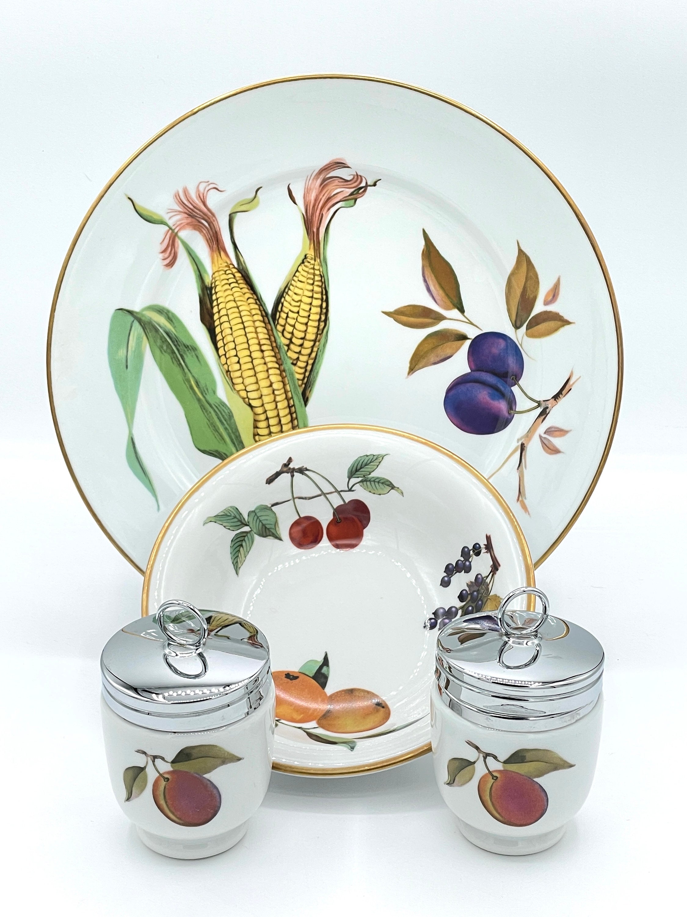  Worcester Evesham 皿 4枚セット Royal Worcester Evesham 皿 4枚セット Royal Worcester Evesham | eBay