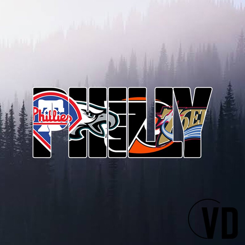 Philly Teams Svg Vector File Instant Download Sublimation Etsy