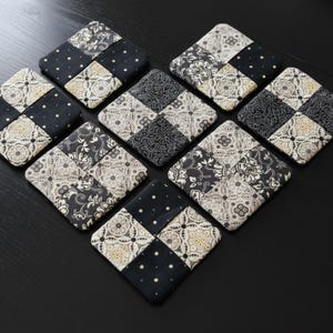 Posh Flip-Out Coaster Kit - Set of 8 | Moda Fabrics | Polonia Designs