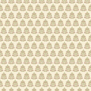 Glisten - Trees Eggnog - Christmas 100% Cotton fabric by Sandy Gervais for Riley Blake Designs