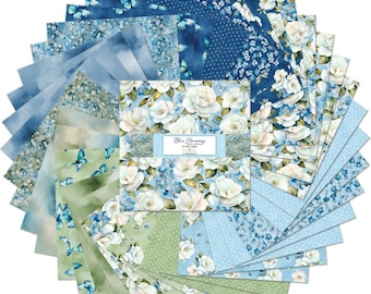 Blue Harmony - 10in Squares, 42pcs | Polonia Designs