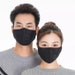 black cotton face masks,unisex washable face mask ,protective facemask,  bundle of masks with filters 