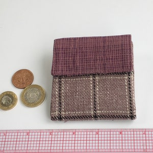 Monedero/cartera de tela plegable
