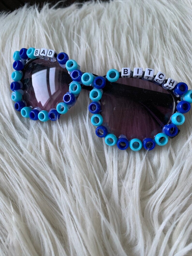 Beaded sunglasses Etsy