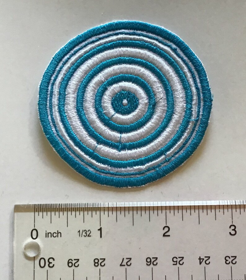 Tron identity Disc Power Disc tribute patch iron on sew Tron Legacy Flynn Ram
