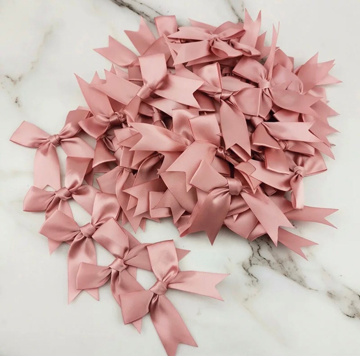 GARDEN BOW MEDIUM - SOFT ROSE main image 0