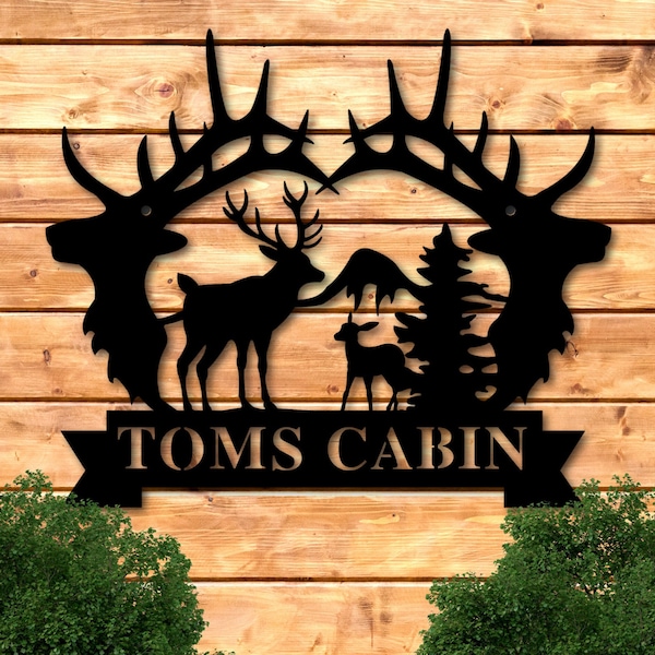 Metal Art for Cabin Etsy