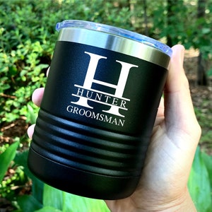 Lowball Tumbler, Bachelor Party Gifts, Groomsmen Gifts for Groomsmen, Personalized Groomsman Gift, Groomsmen Tumblers, Groomsmen Proposal Low Ball Tumbler