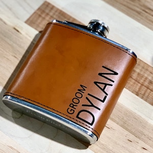 Groom Flask-Personalized Flask for Groom-Gift for Groom-Personalized Groom Gift-Groom Gift-Gift from Bride-Personalized Gift for Groom Gift