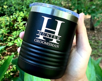 Lowball Tumbler, Bachelor Party Gifts, Groomsmen Gifts for Groomsmen, Personalized Groomsman Gift, Groomsmen Tumblers, Groomsmen Proposal