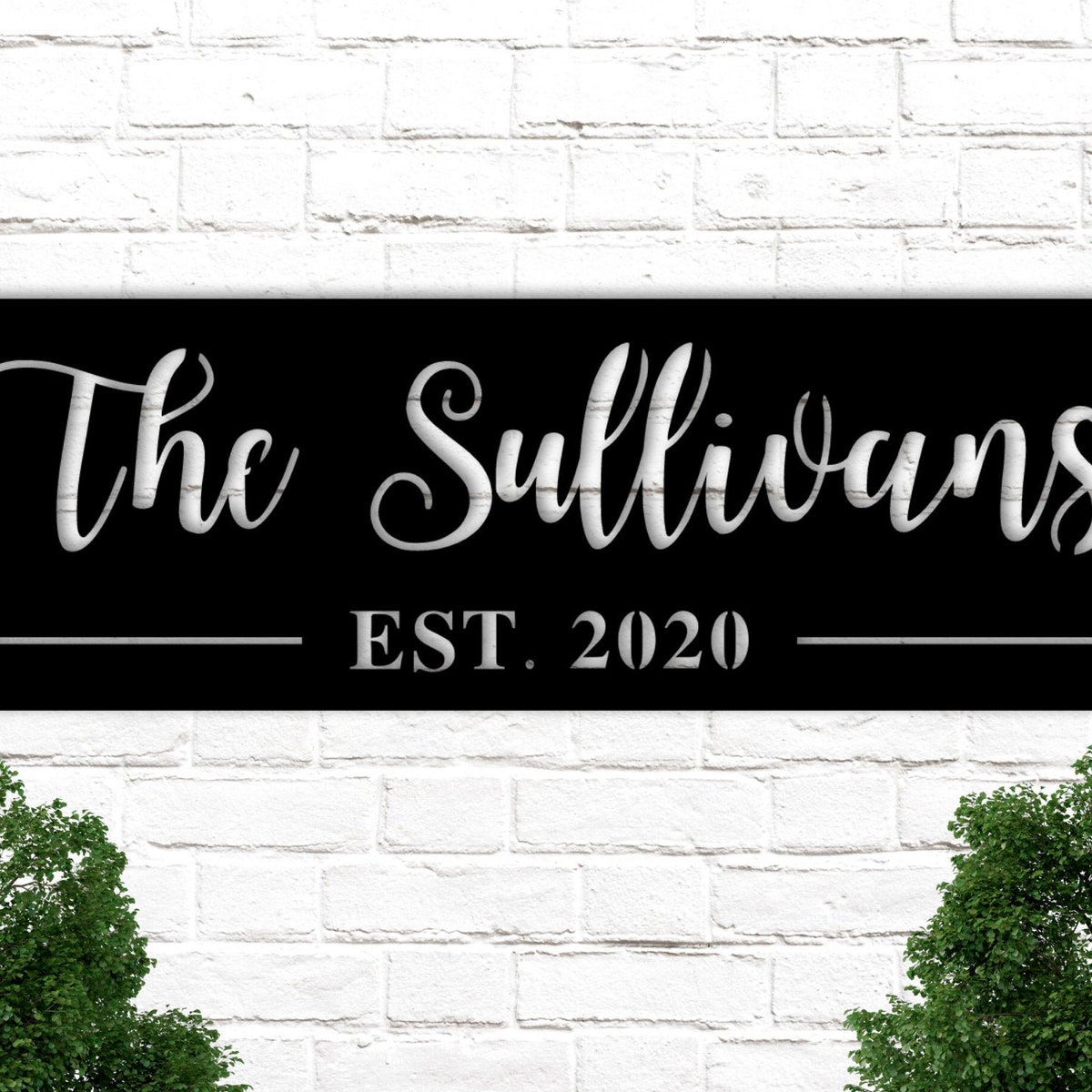 Custom Metal Sign, Personalized Metal Sign, Metal Signs Personalized, Outdoor Signs, Family Name Sign Metal, Last Name Metal Sign, Est Sign - Etsy