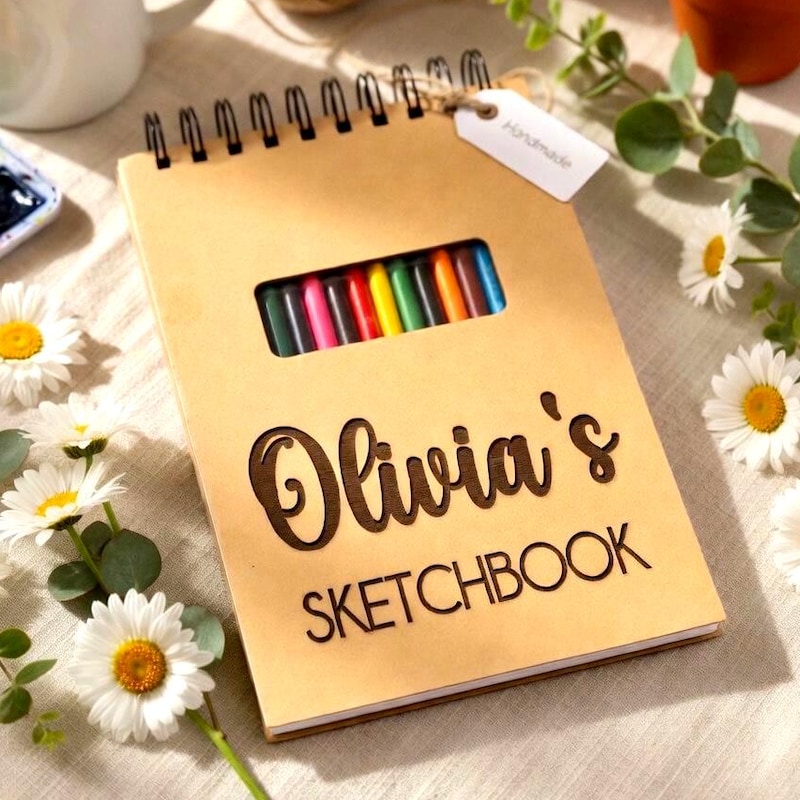 Personalized Drawing Book - Etsy
