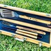 Personalized Fathers Day Gift, Personalized Gift for Men, Dad Gift, Dad Birthday Gift, Dad Grill Gift, Dad Grill Set, Custom Gift for Dad 