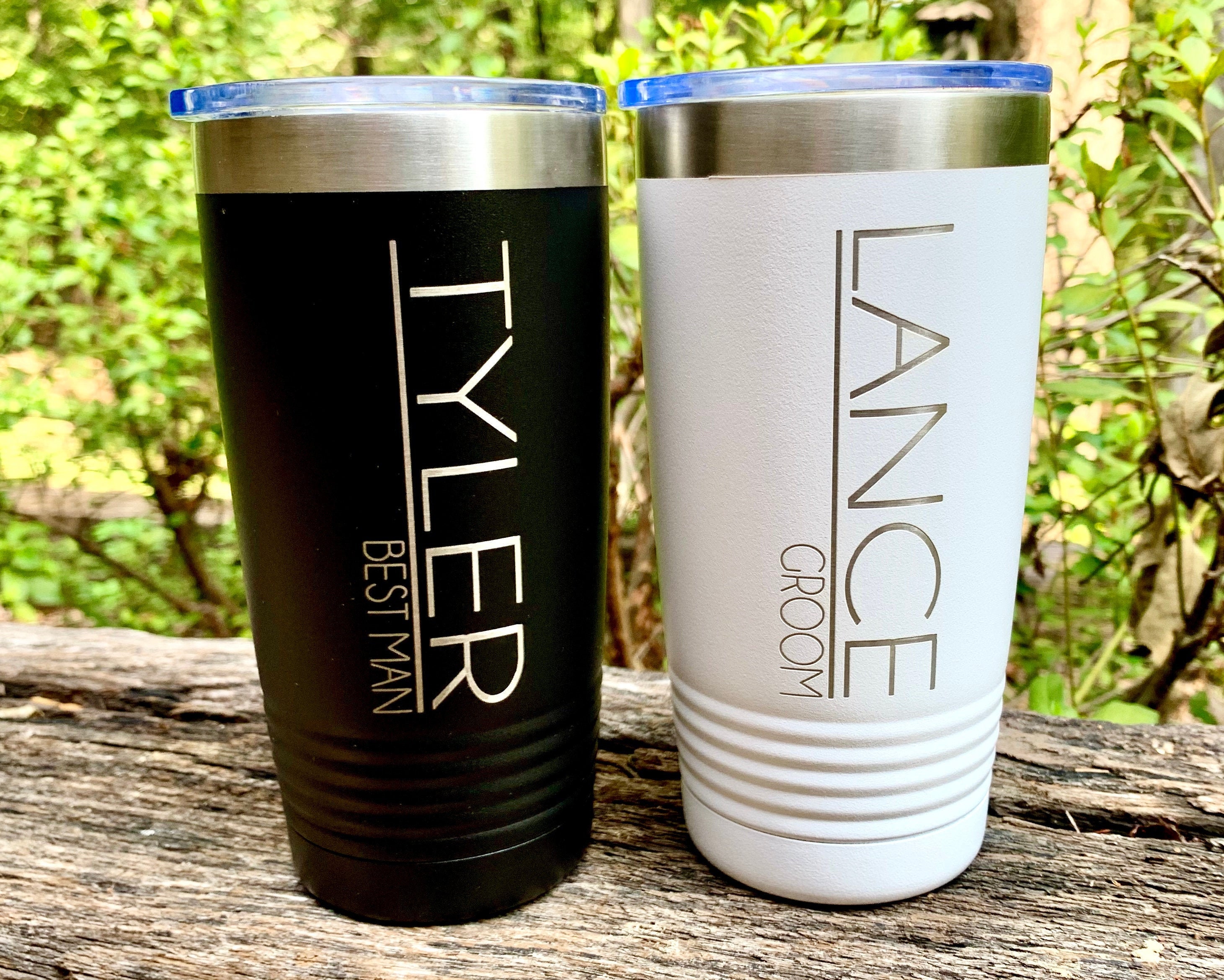 Personalized Tumblers for Groomsmen Best Man Tumbler Etsy