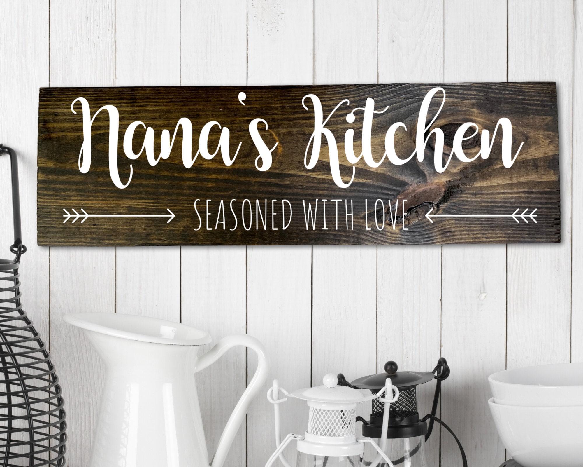 Kitchen Seasoned With Love/Custom signs, Custom wood signs