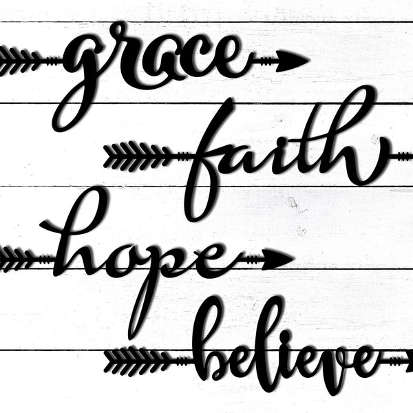 Inspirational Metal Wall Art Etsy