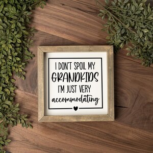 Grandma Wood Sign, Funny Sign for Grandma, Mother's Day Gift, Mamaw, Nana, Gigi, Mimi, Gift for Nana, Grandma Gift from Grandkids image 8