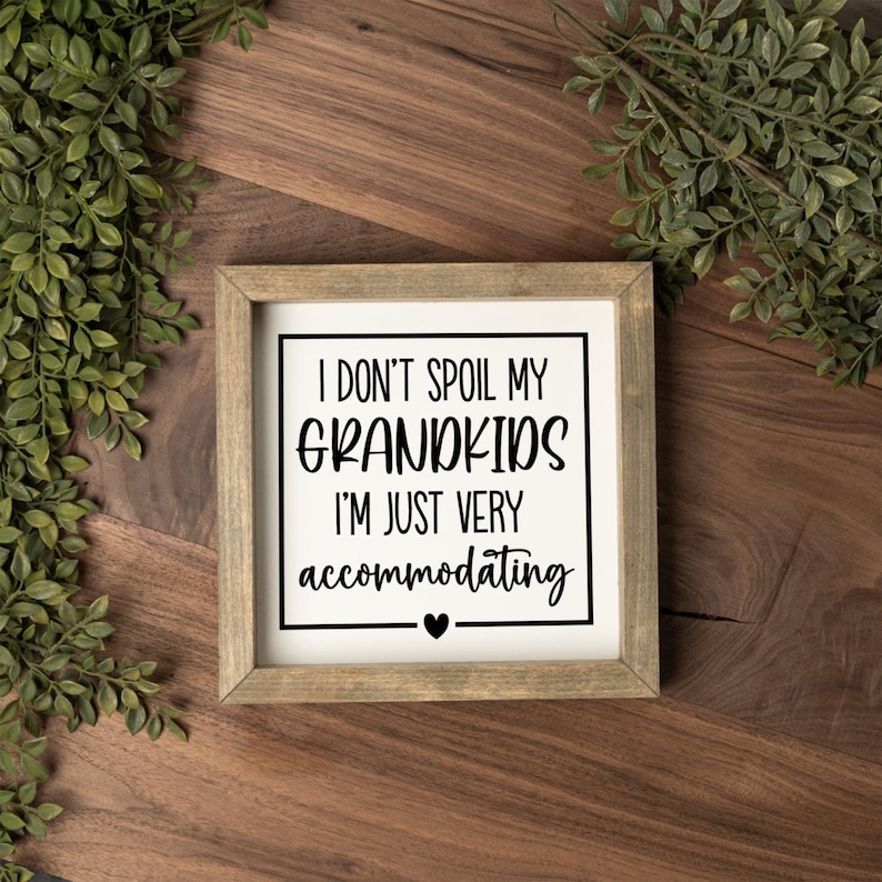 Grandma Wood Sign, Funny Sign for Grandma, Mother's Day Gift, Mamaw, Nana, Gigi, Mimi, Gift for Nana, Grandma Gift from Grandkids image 8