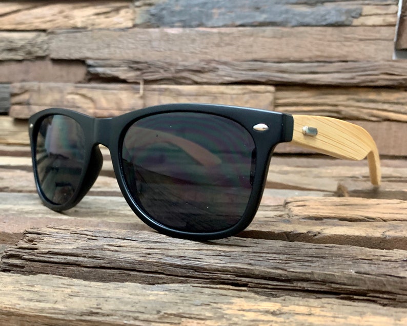 Personalized Wood Sunglasses Engraved Custom Wooden Etsy
