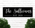 Custom Metal Sign, Personalized Metal Sign, Metal Signs Personalized, Outdoor Signs, Family Name Sign Metal, Last Name Metal Sign, Est Sign