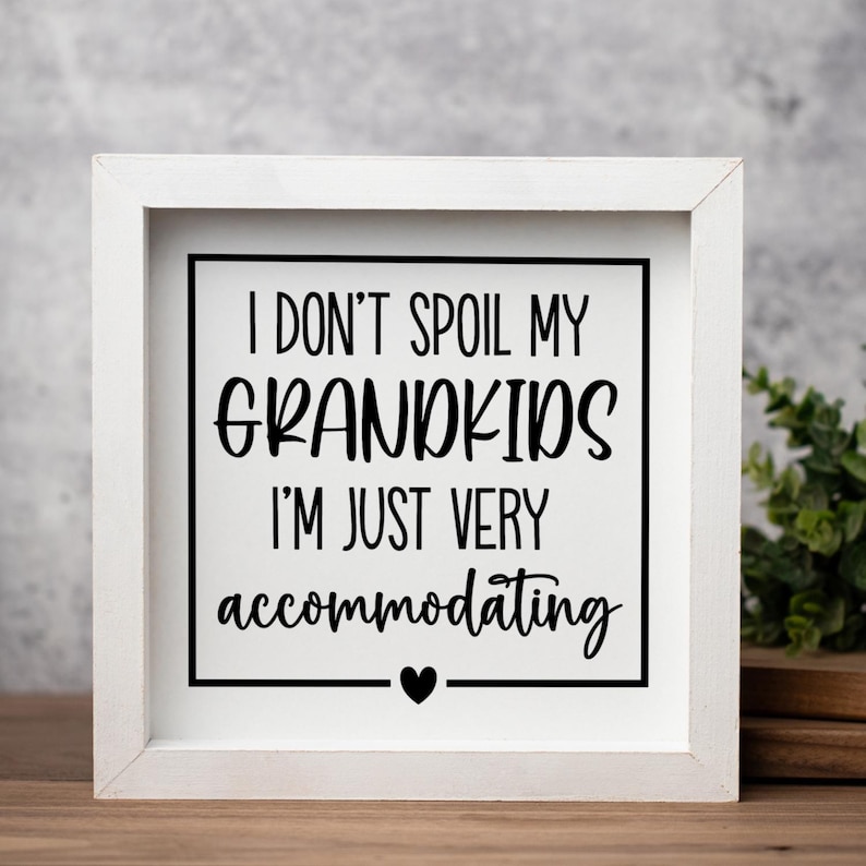 Grandma Wood Sign, Funny Sign for Grandma, Mother's Day Gift, Mamaw, Nana, Gigi, Mimi, Gift for Nana, Grandma Gift from Grandkids image 5