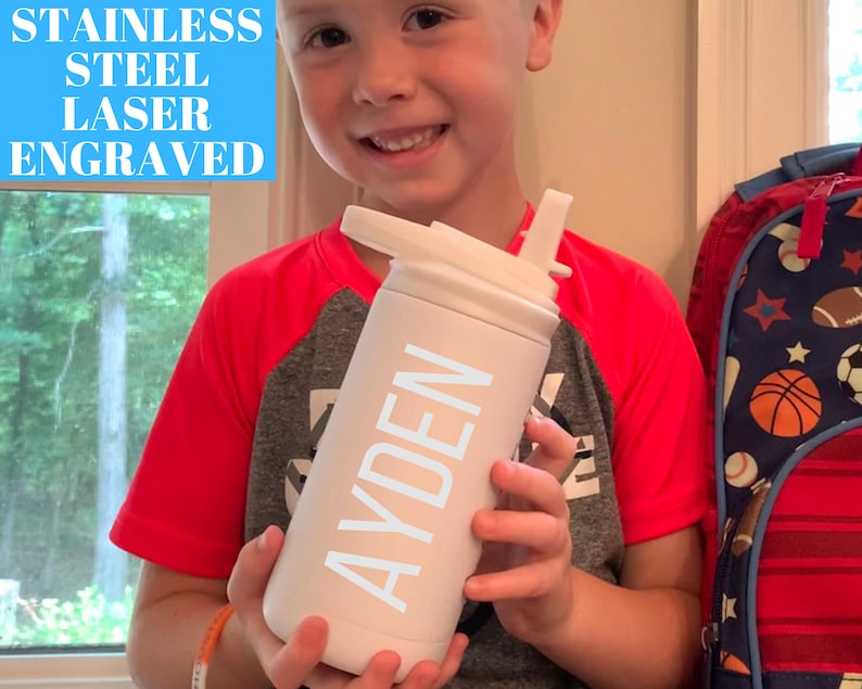 Personalized Boys Tracker Bottle - Gift Idea For Boys/Son