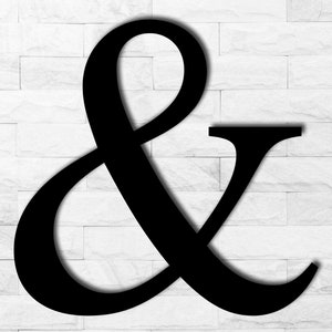Metal And Sign, Ampersand Sign, Ampersand Wall Art, Metal Ampersand Sign, Ampersand Metal Sign, Wedding Sign, Couple Wall Decor, Wall Art