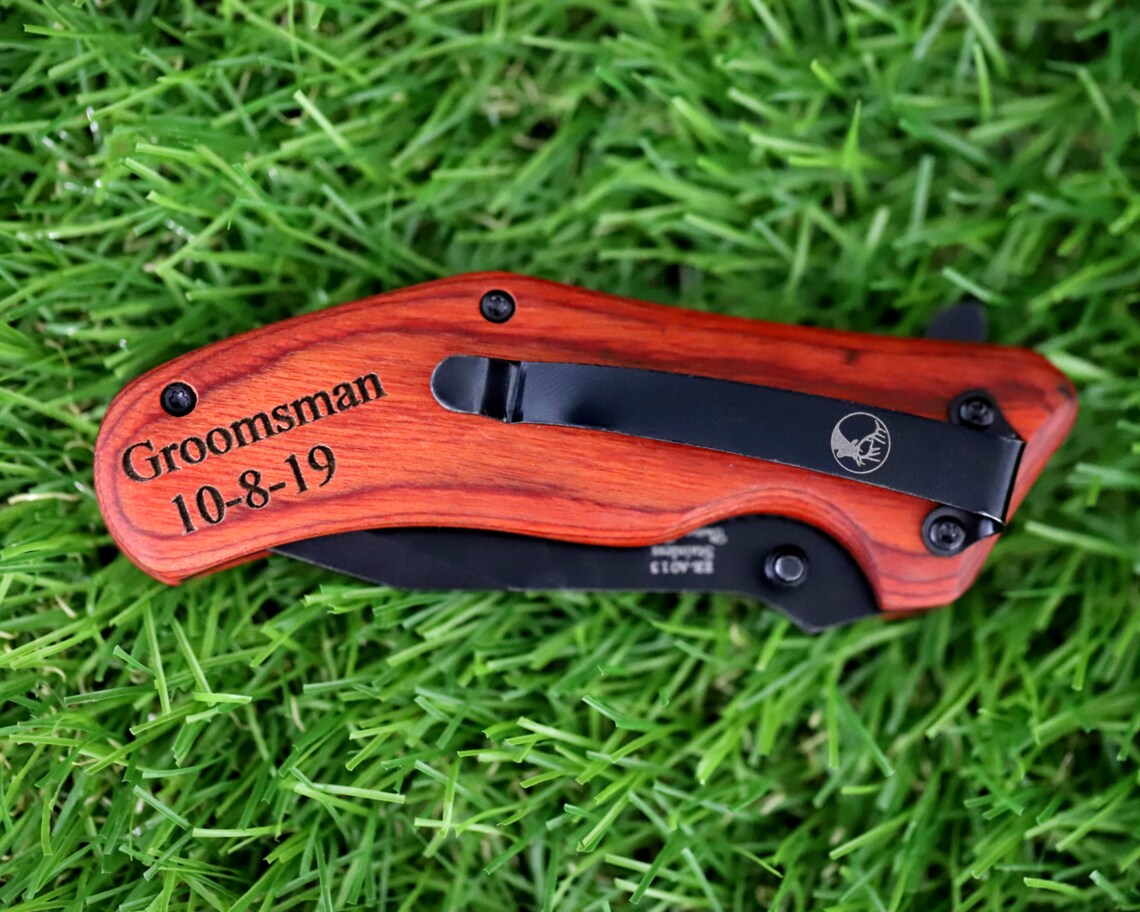 Personalized Pocket Knife Engraved Groomsmen Knife Knife for Etsy