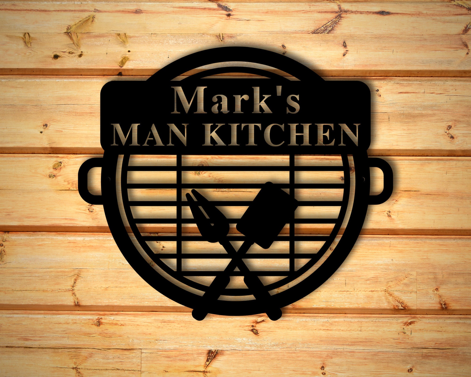 Personalized Novelty Sign for Grilling Enthusiasts
