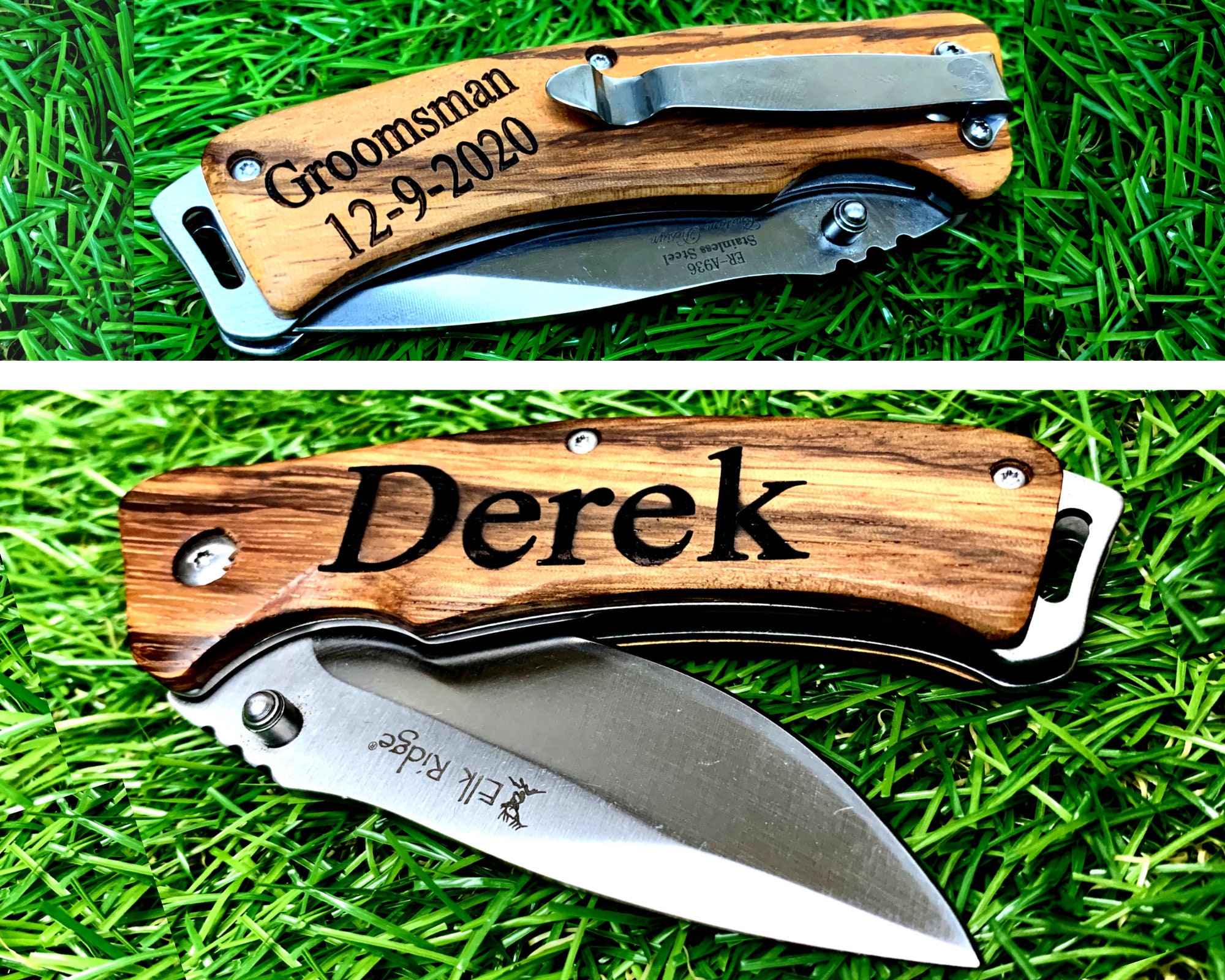 Engraved Pocket Knife Engraved Knife Personalized Knife Etsy