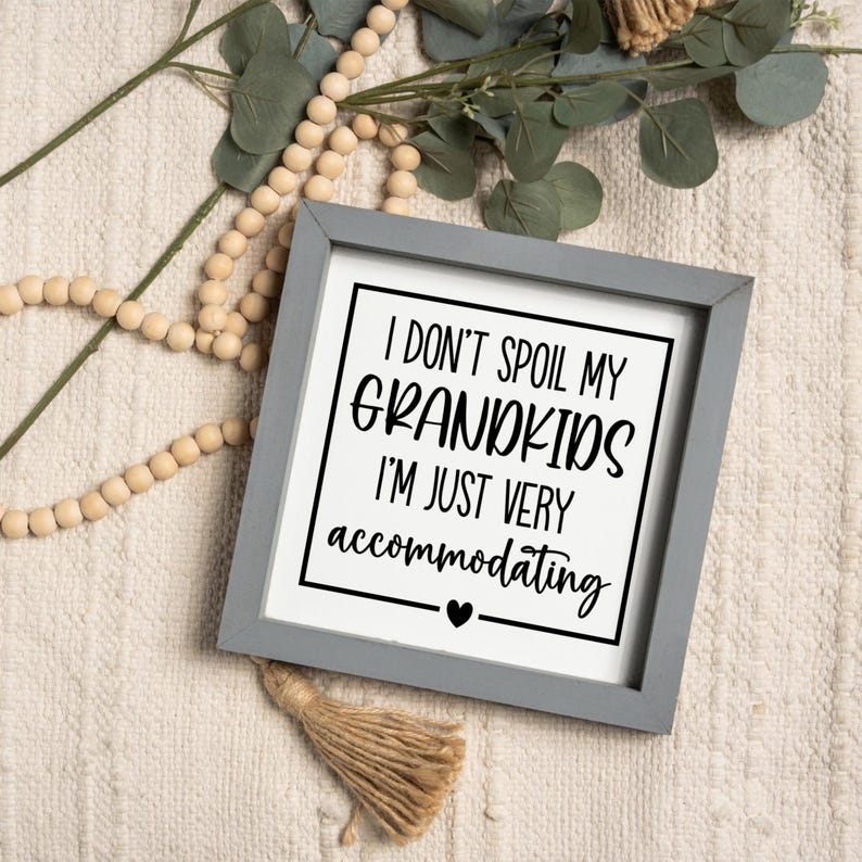 Grandma Wood Sign, Funny Sign for Grandma, Mother's Day Gift, Mamaw, Nana, Gigi, Mimi, Gift for Nana, Grandma Gift from Grandkids image 6