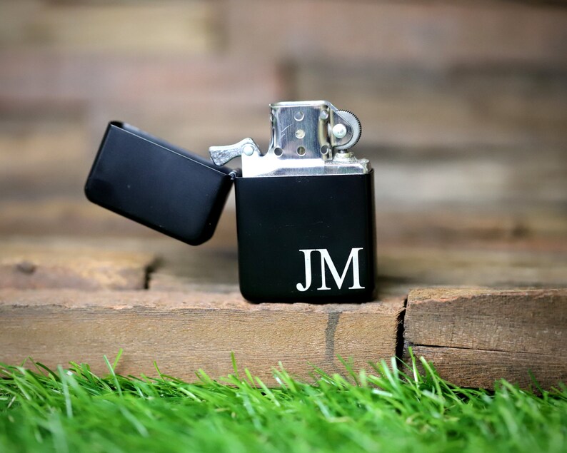 Personalized Groomsmen Gift Lighter Personalized Lighter Etsy
