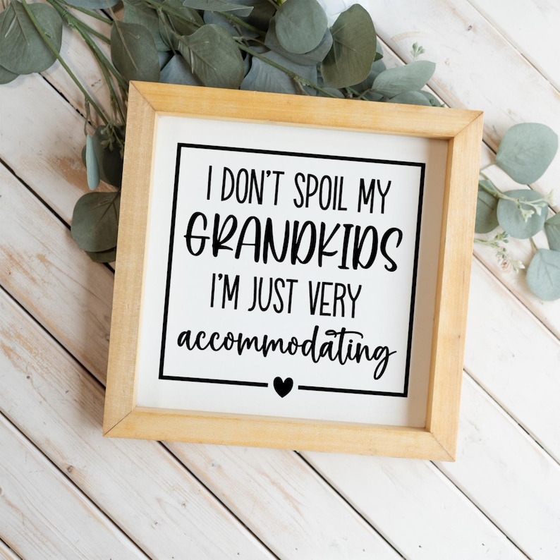 Grandma Wood Sign, Funny Sign for Grandma, Mother's Day Gift, Mamaw, Nana, Gigi, Mimi, Gift for Nana, Grandma Gift from Grandkids image 9