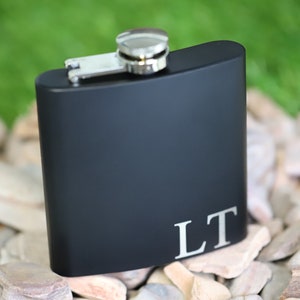 Personalized Groomsmen Flask, Flask for Groomsmen, Engraved Flask, Groomsmen Gift,  Groomsman Gift, Stainless Steel Flask for Groomsman