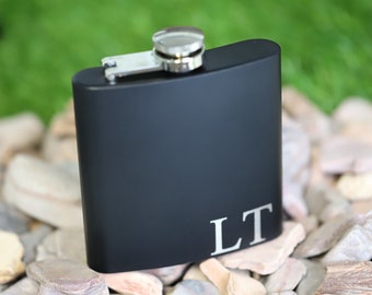 Personalized Groomsmen Flask, Engraved Hip Flask, Custom Groomsman Flask, Monogrammed Flask, Flask for Groomsmen, Groomsmen Gift, Best Man