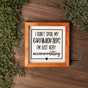 Grandma Wood Sign, Funny Sign for Grandma, Mother's Day Gift, Mamaw, Nana, Gigi, Mimi, Gift for Nana, Grandma Gift from Grandkids image 7