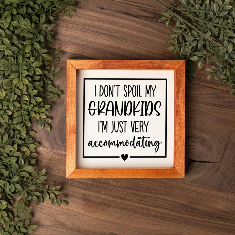 Grandma Wood Sign, Funny Sign for Grandma, Mother's Day Gift, Mamaw, Nana, Gigi, Mimi, Gift for Nana, Grandma Gift from Grandkids image 7