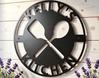 Custom Metal Sign for Kitchen, Personalized Kitchen Signs, Kitchen Metal Sign, Metal Kitchen Sign, Kitchen Signs, Kitchen Wall Decor